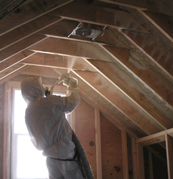 Boise IA attic spray foam insulation